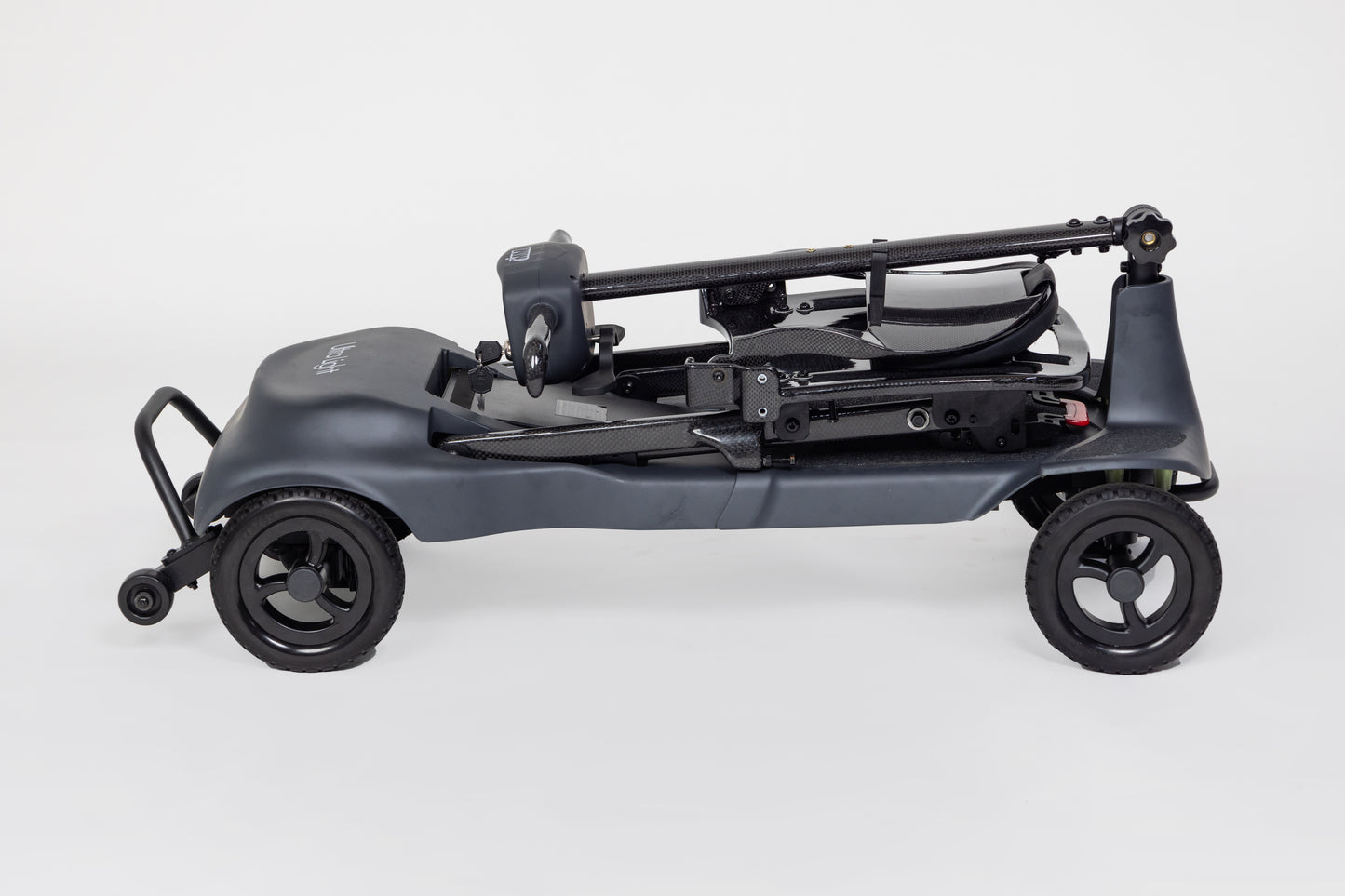 Mobility scooter folded