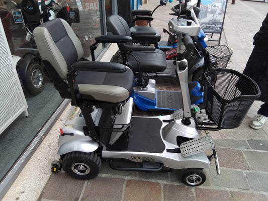Quingo Flyte side view | Refurbished Scooter Northampton - Eden Mobility