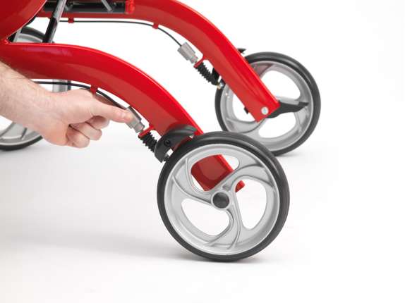 Nitro Rollator - Red - Eden Mobility