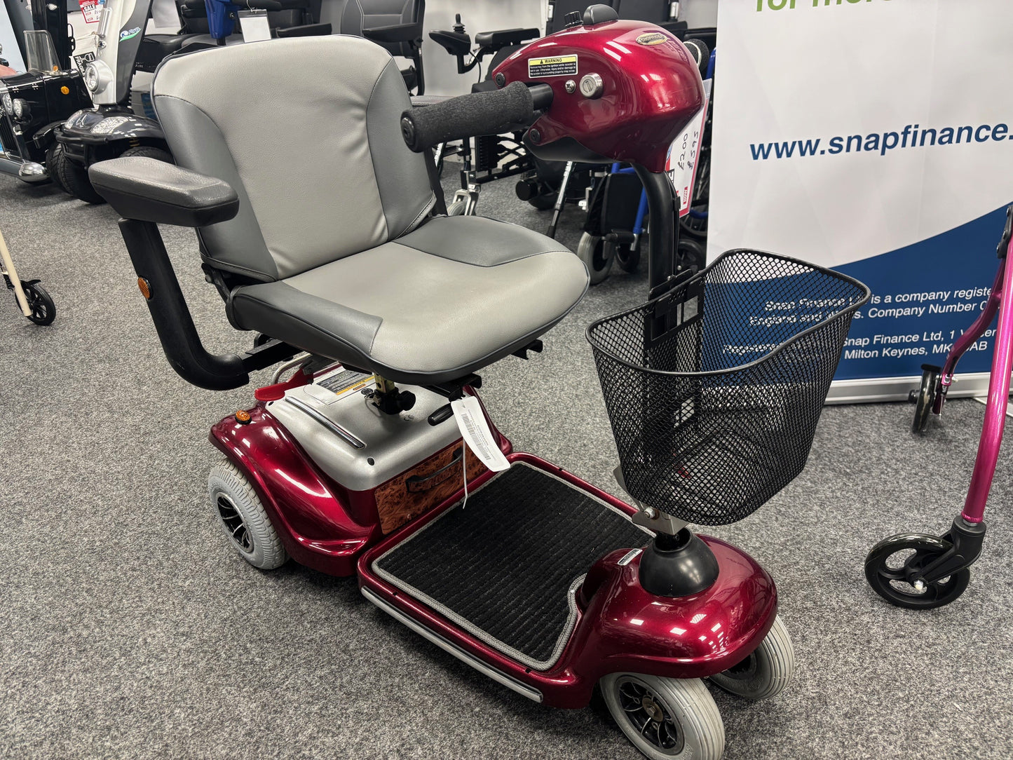 Shoprider Monaco (Red) - Eden Mobility
