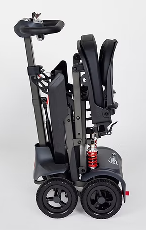 mobility scooter folded