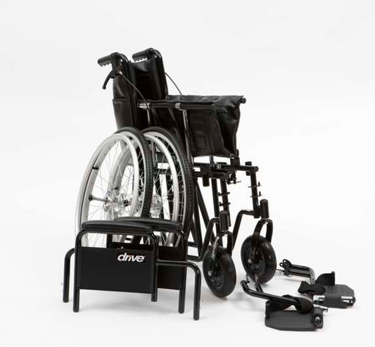 Sentra Self-Propel Wheelchair | 24 Inch Seat | 31 St Weight Capacity