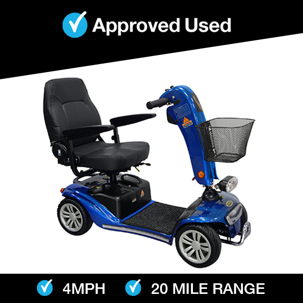 Shoprider Valencia Mobility Scooter Approved and Used banner