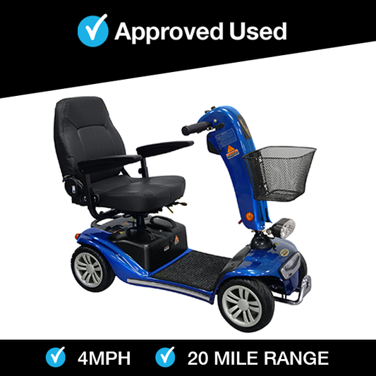 Shoprider Valencia Mobility Scooter Approved and Used banner