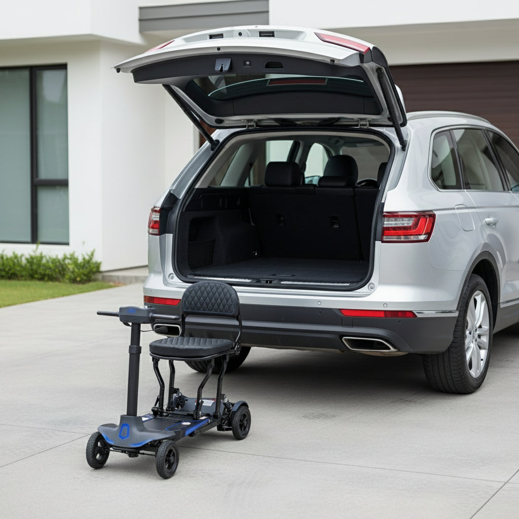 The Eden Supa Carbon Lite 4mph Mobility Scooter - Eden Mobility