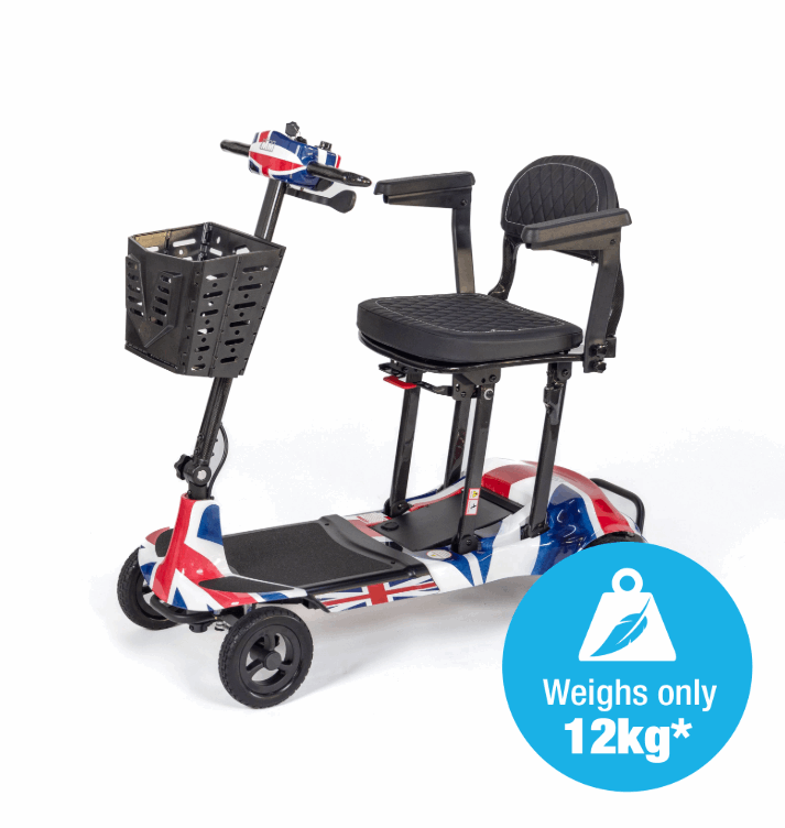 The Eden Genie Ultralight Mobility Scooter - The Lightest Complete Scooter in the World - Eden Mobility