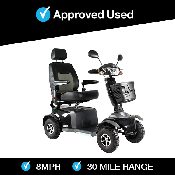 Vanos Galaxy 2 (Black) - Eden Mobility