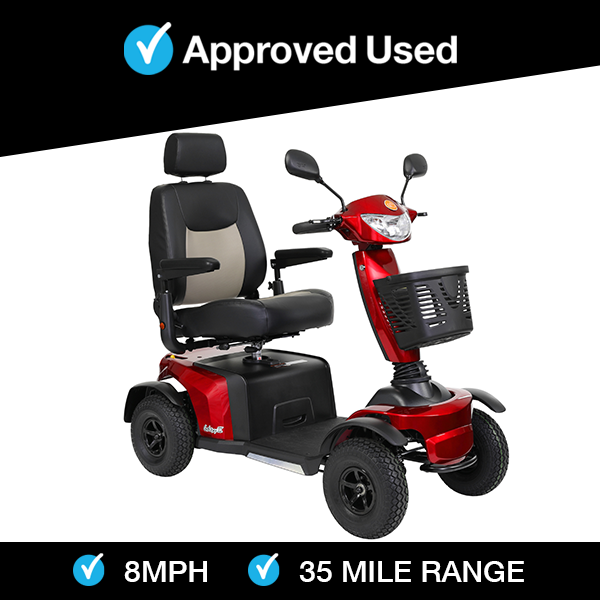 Vanos Galaxy 2 (Red) - Eden Mobility