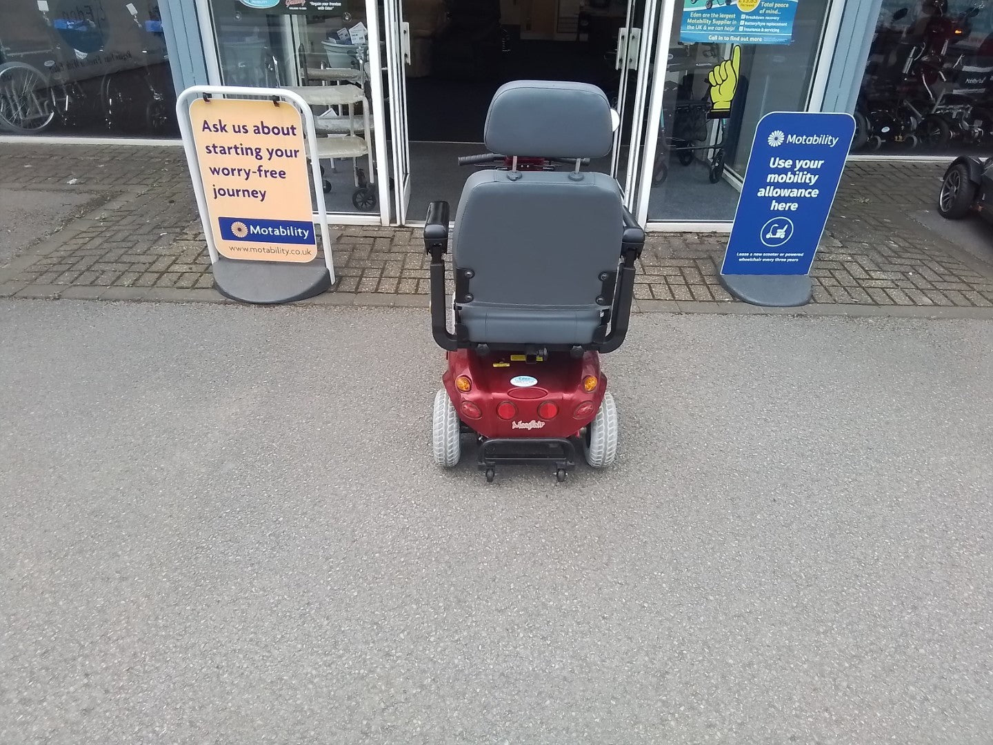 Freerider Mayfair Red - Eden Mobility