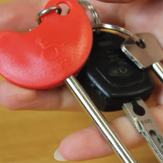 RADAR Key With Easy Turn Red Handle