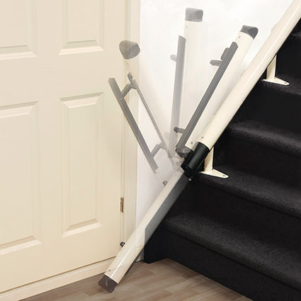 The Eden Curvemaster Air - Modern Curved Stairlift - Eden Mobility