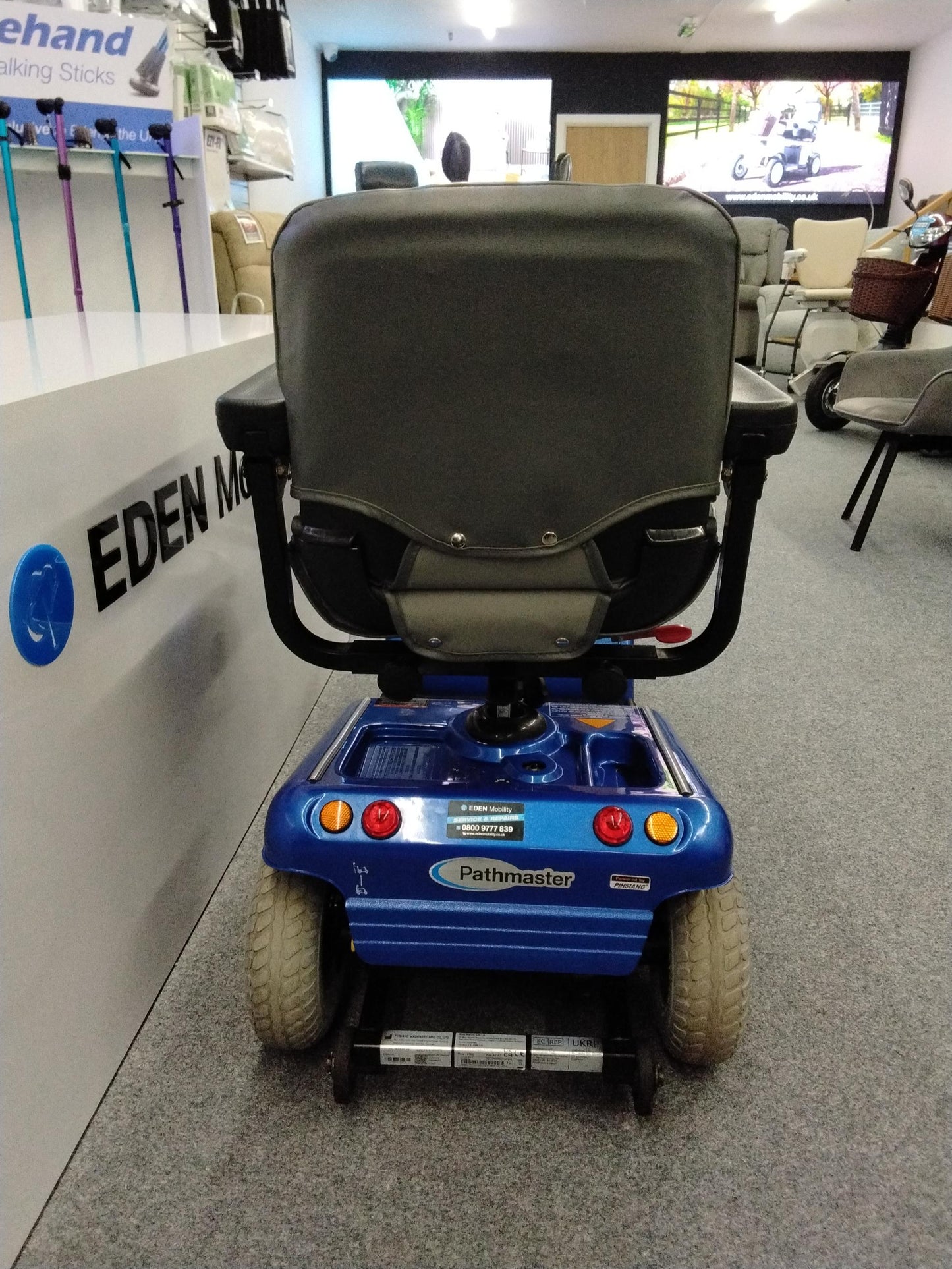 Back View Reconditioned Scooter North Point (Roma Sovereign 4)