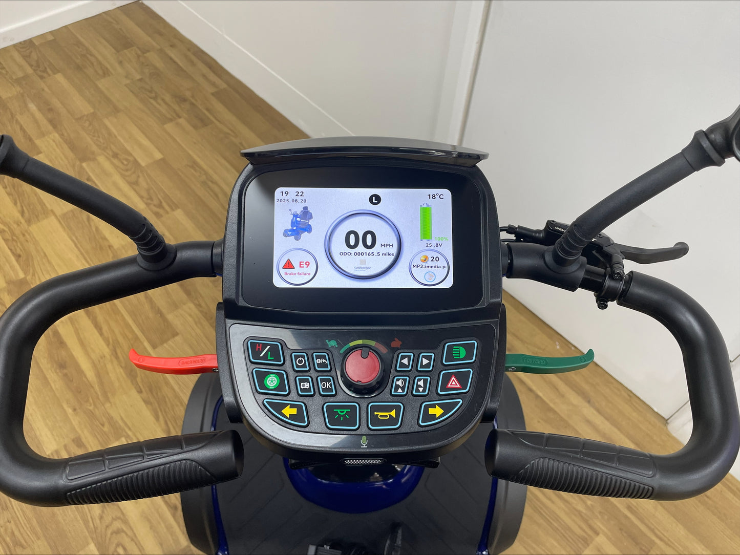 Scooterpac Ignite Sport - Blue | Wrexham - Eden Mobility
