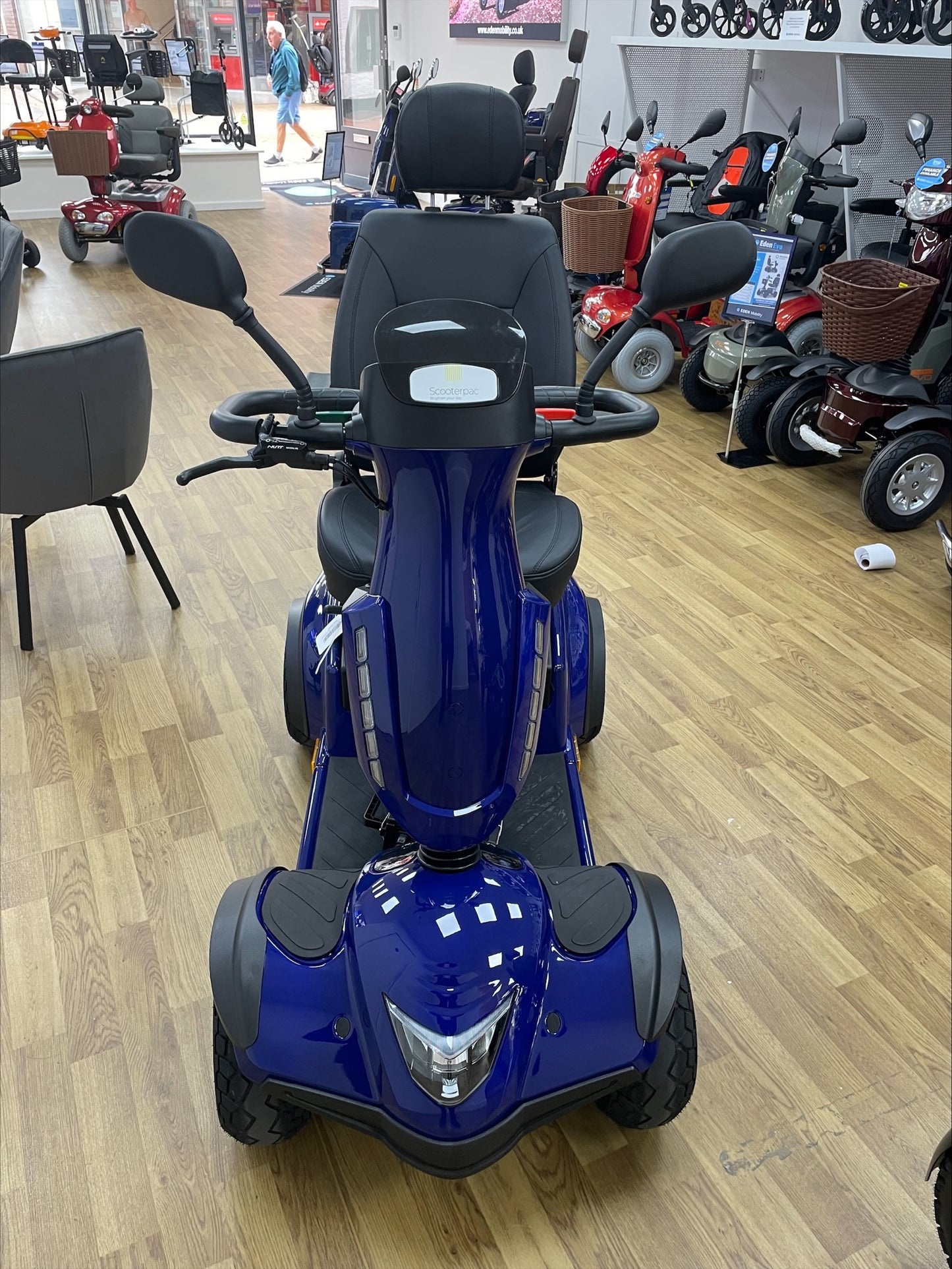 Scooterpac Ignite Sport - Blue | Wrexham - Eden Mobility