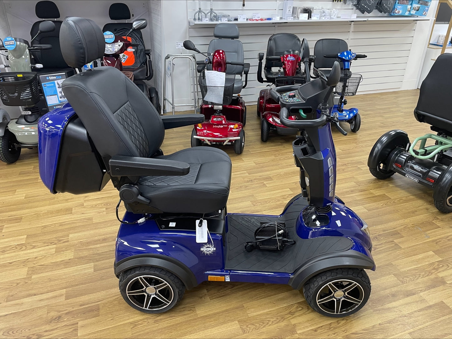 Scooterpac Ignite Sport - Blue | Wrexham - Eden Mobility