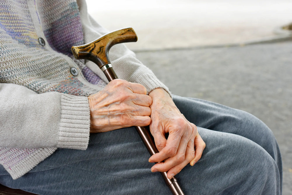 How to Use a Walking Stick, Crutch, or Cane