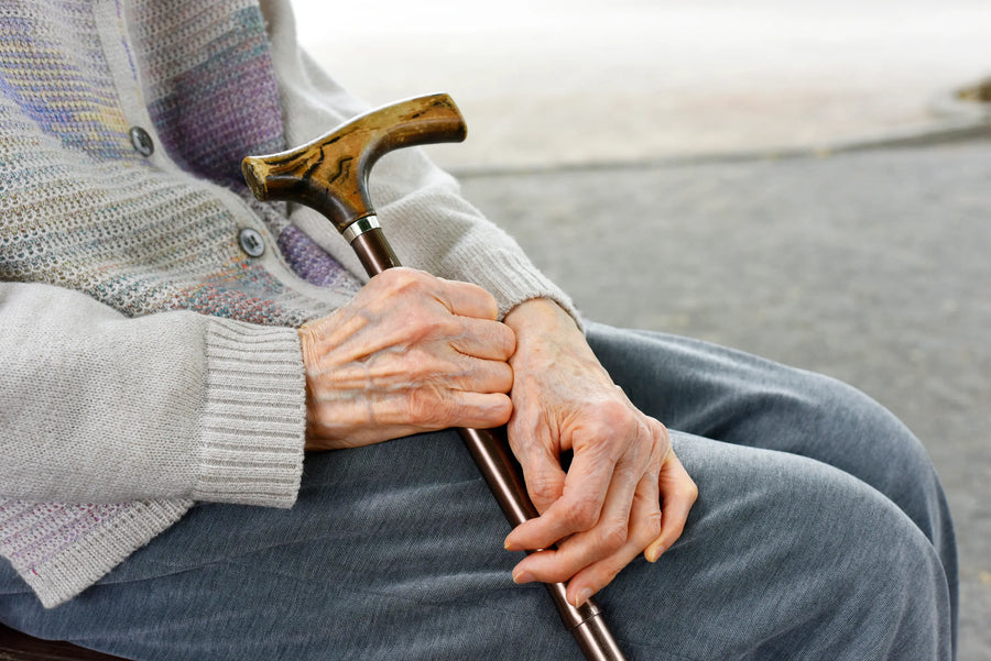 How to Use a Walking Stick, Crutch, or Cane
