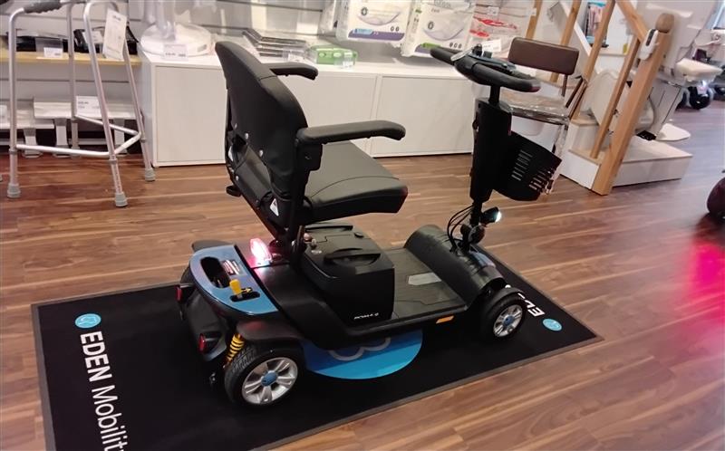 Roma Denver Graphite in Blue | Refurbished Mobility Scooter Peterborough