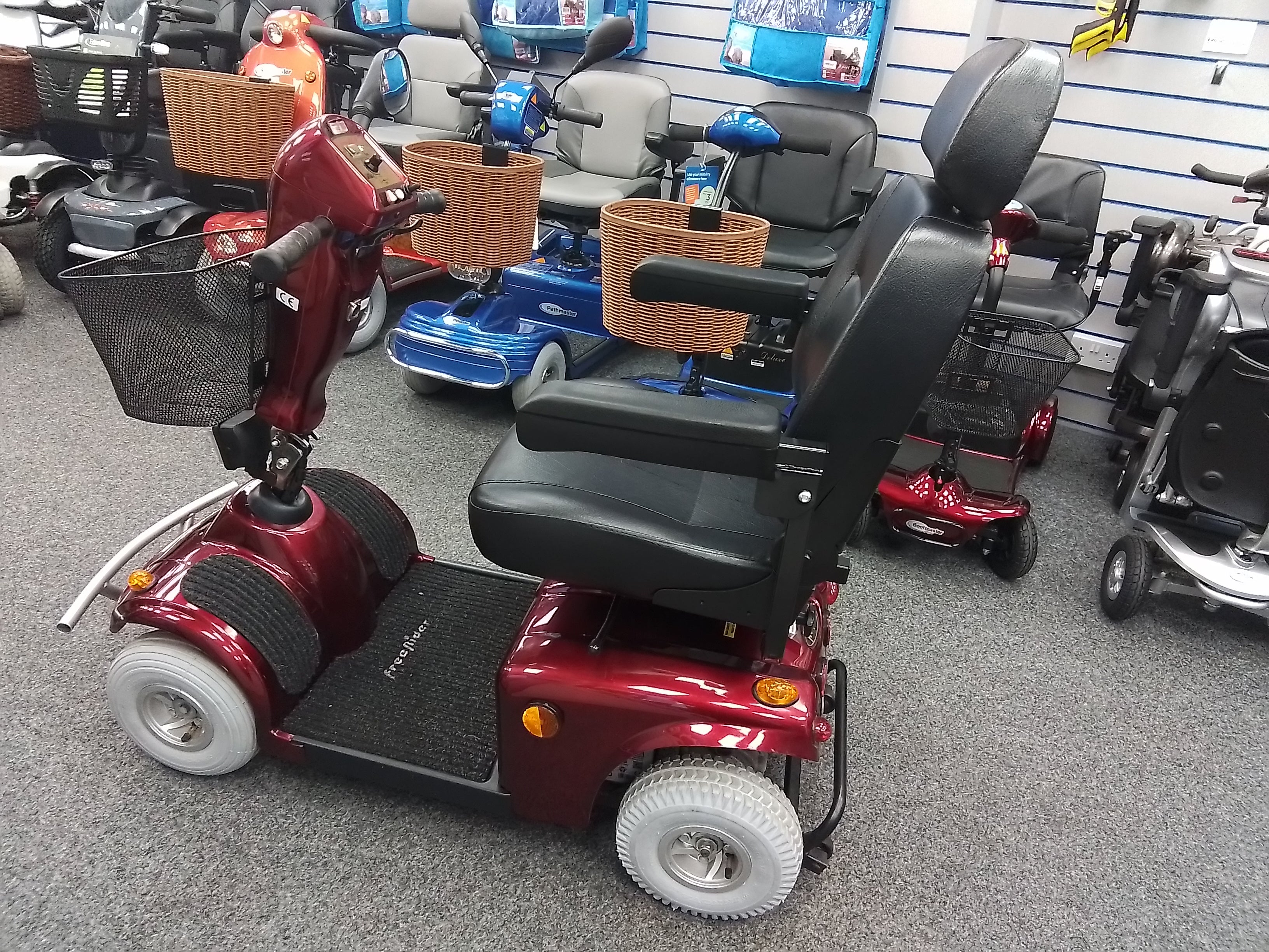 FREERIDER MAYFAIR (Red) - Eden Mobility