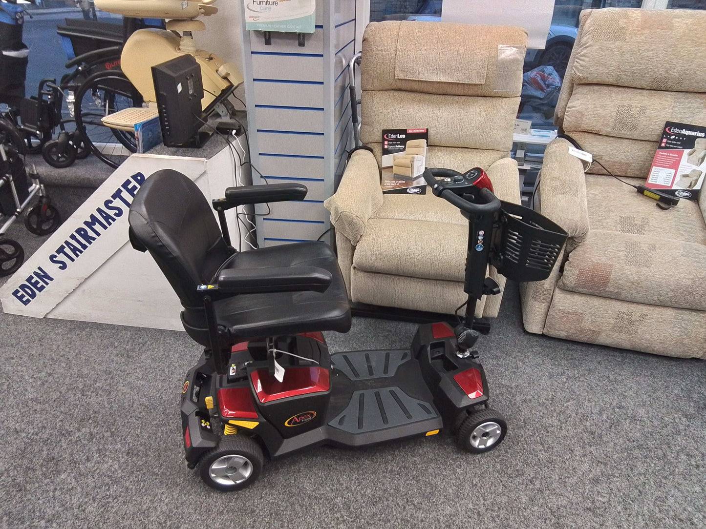 Pride Apex Rapid (Red) - Eden Mobility