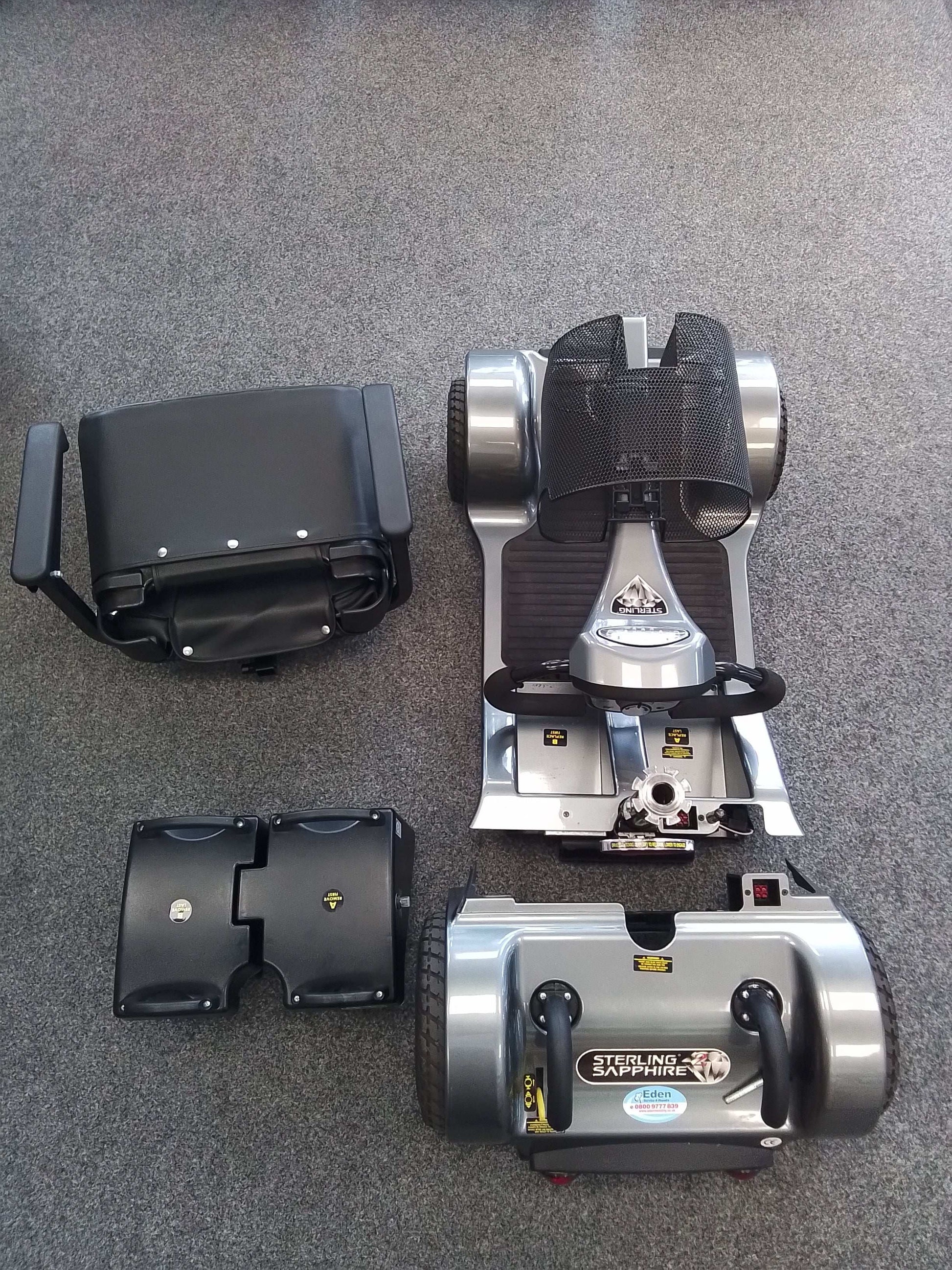 Sterling Sapphire 2 - Grey | Darlington Store - Eden Mobility
