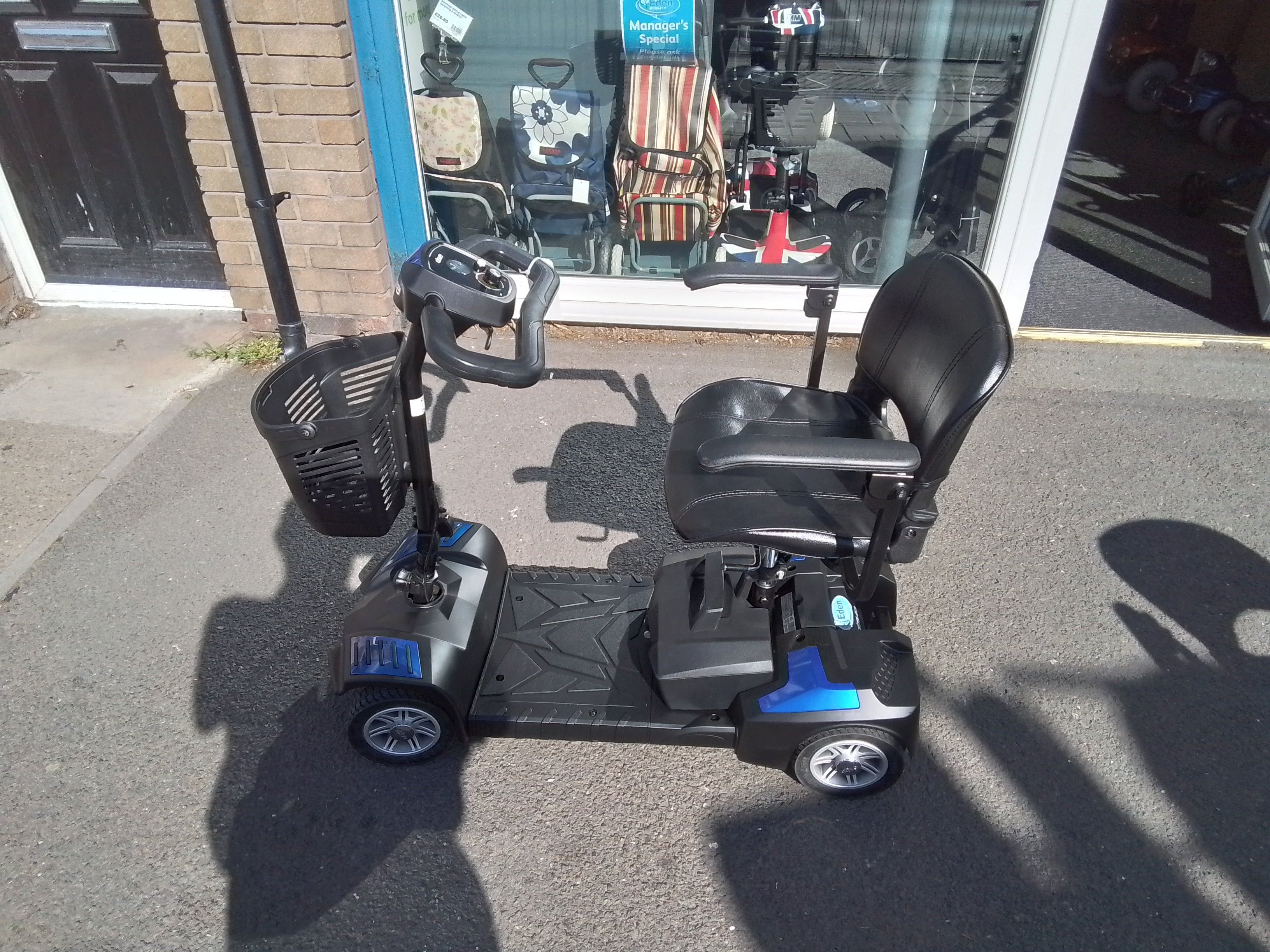 Drive Style Mobility Scooter in blue 