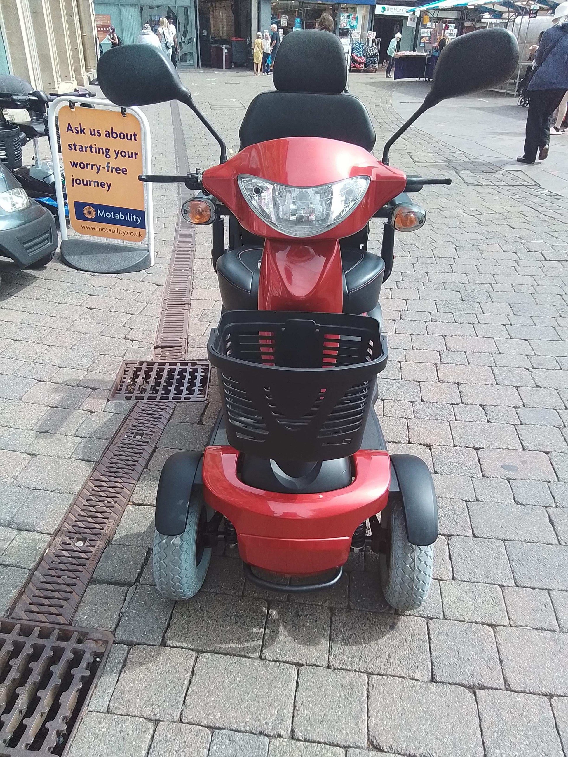 Vanos Galaxy 2 (Red) - Eden Mobility