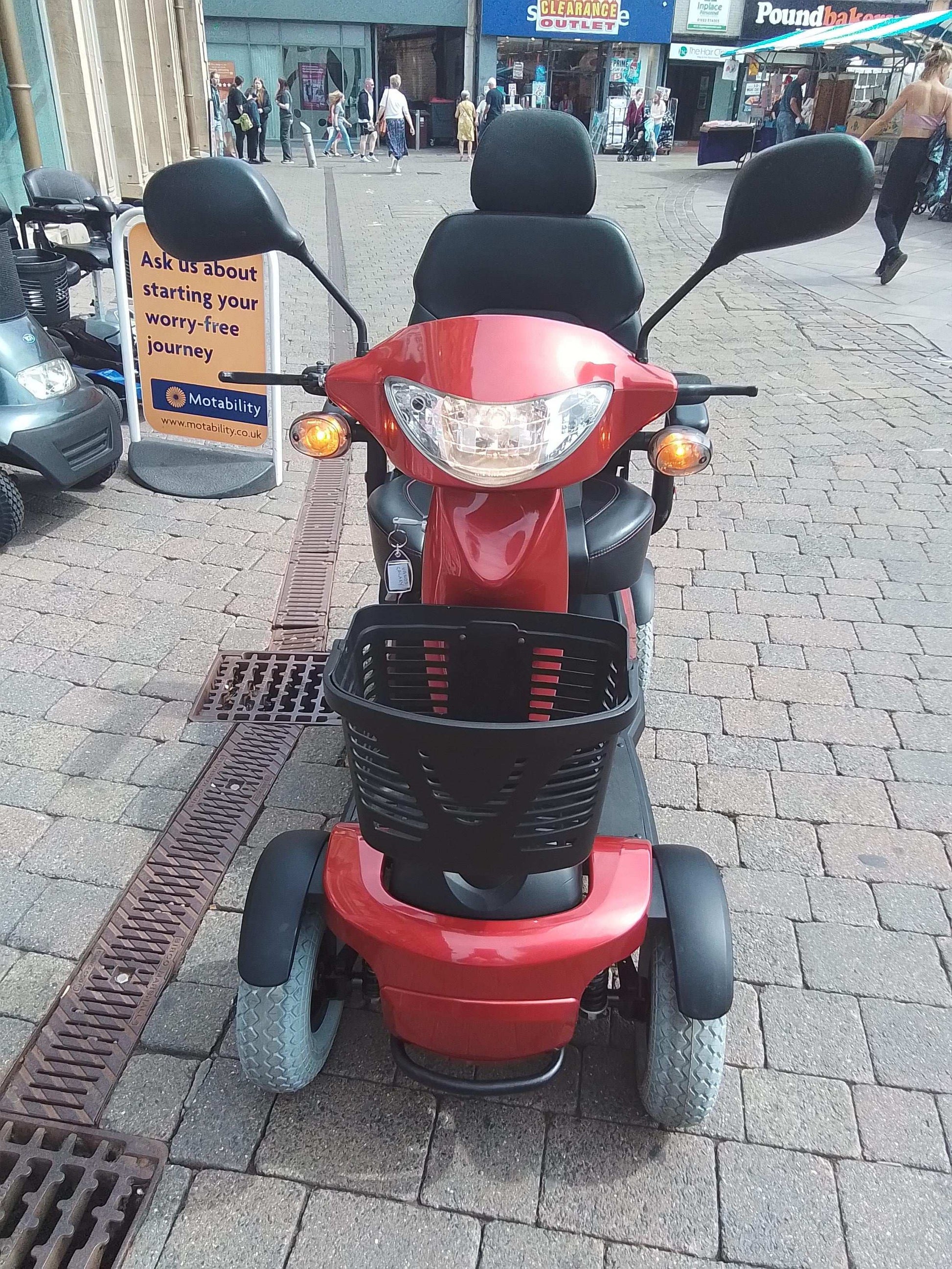 Vanos Galaxy 2 (Red) - Eden Mobility