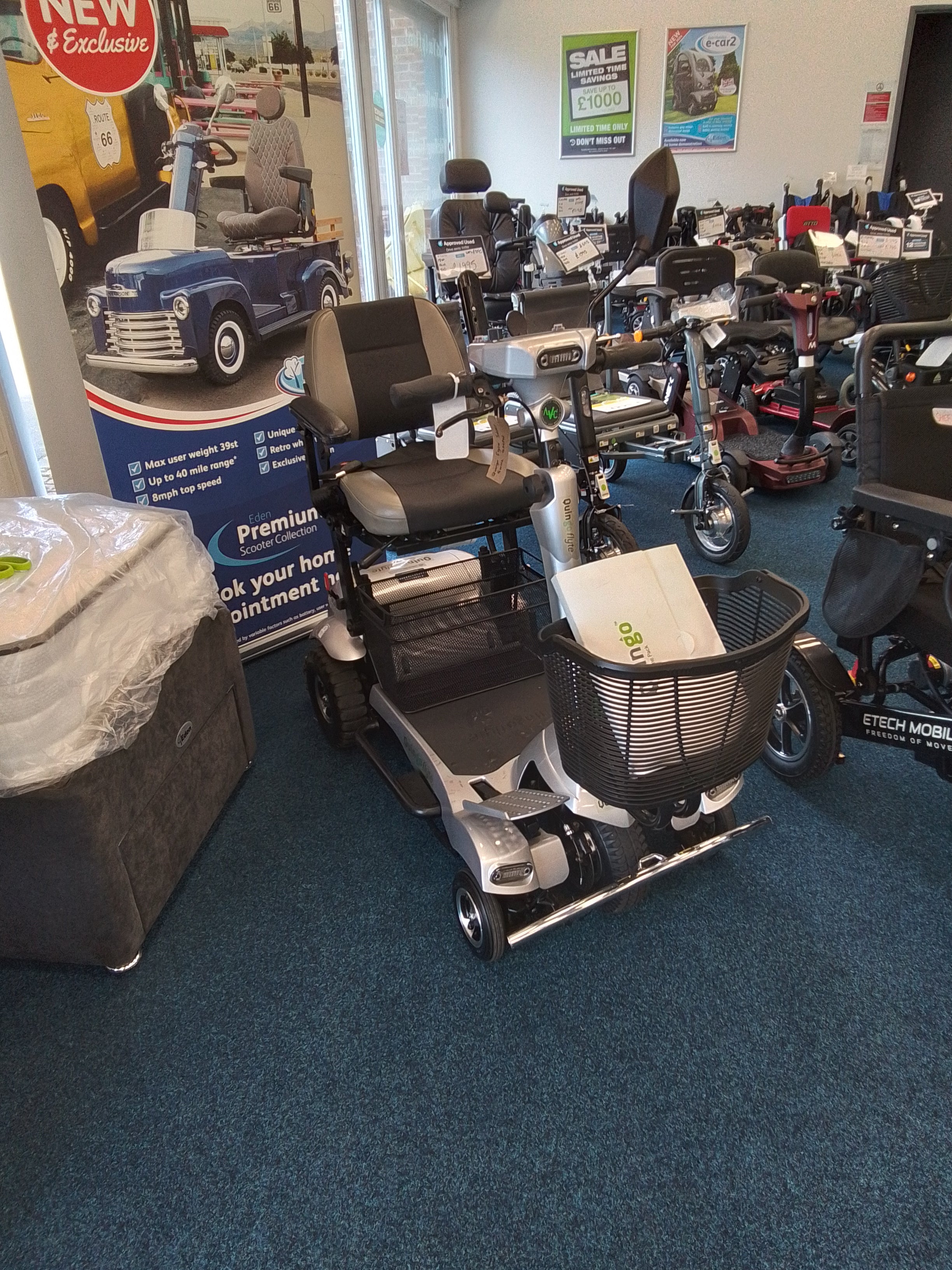 Quingo Flyte | Refurbished Scooter Sheffield