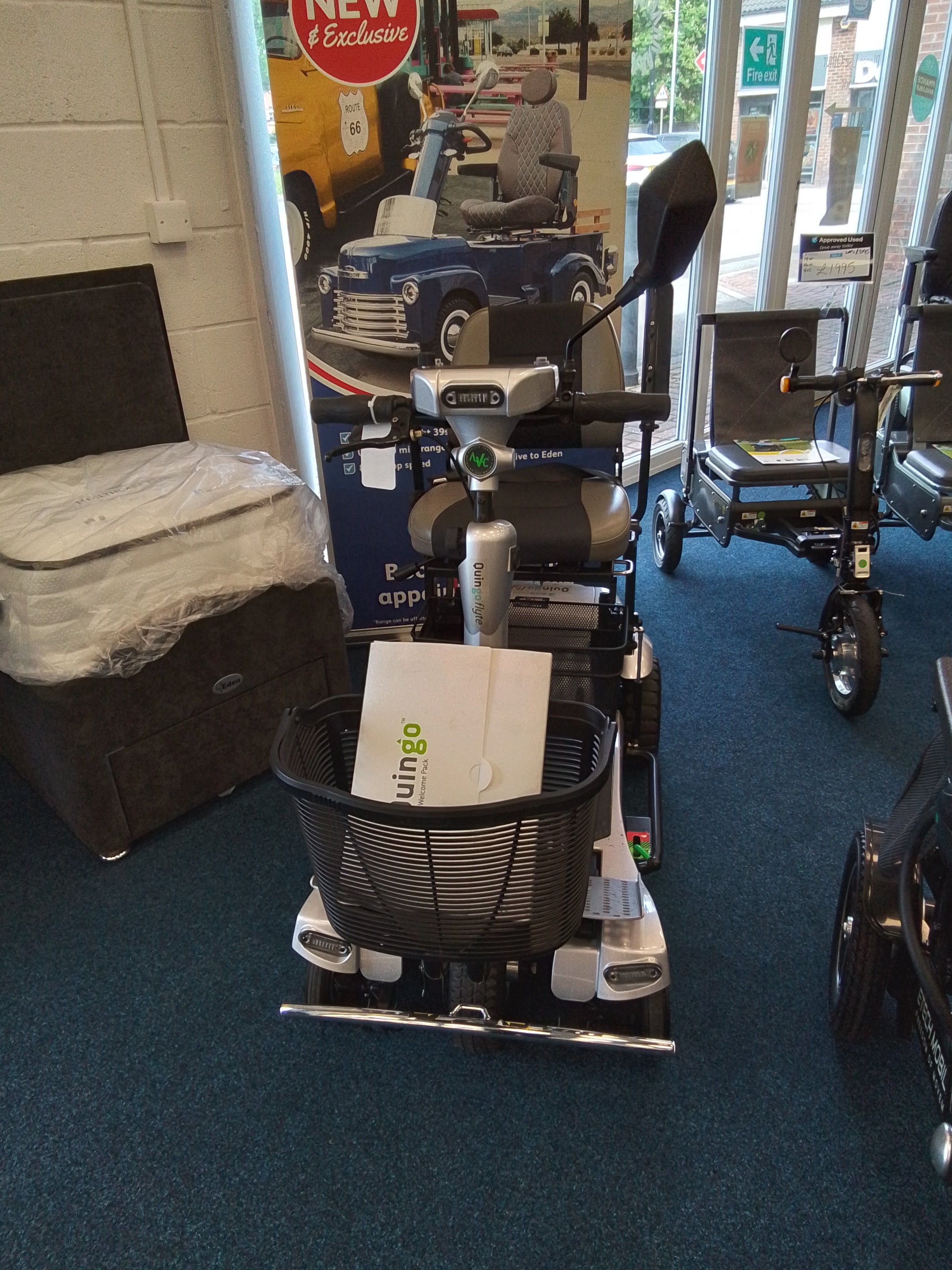Quingo Flyte | Refurbished Scooter Sheffield