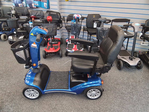 Side view of Shoprider Valencia mobility scooter