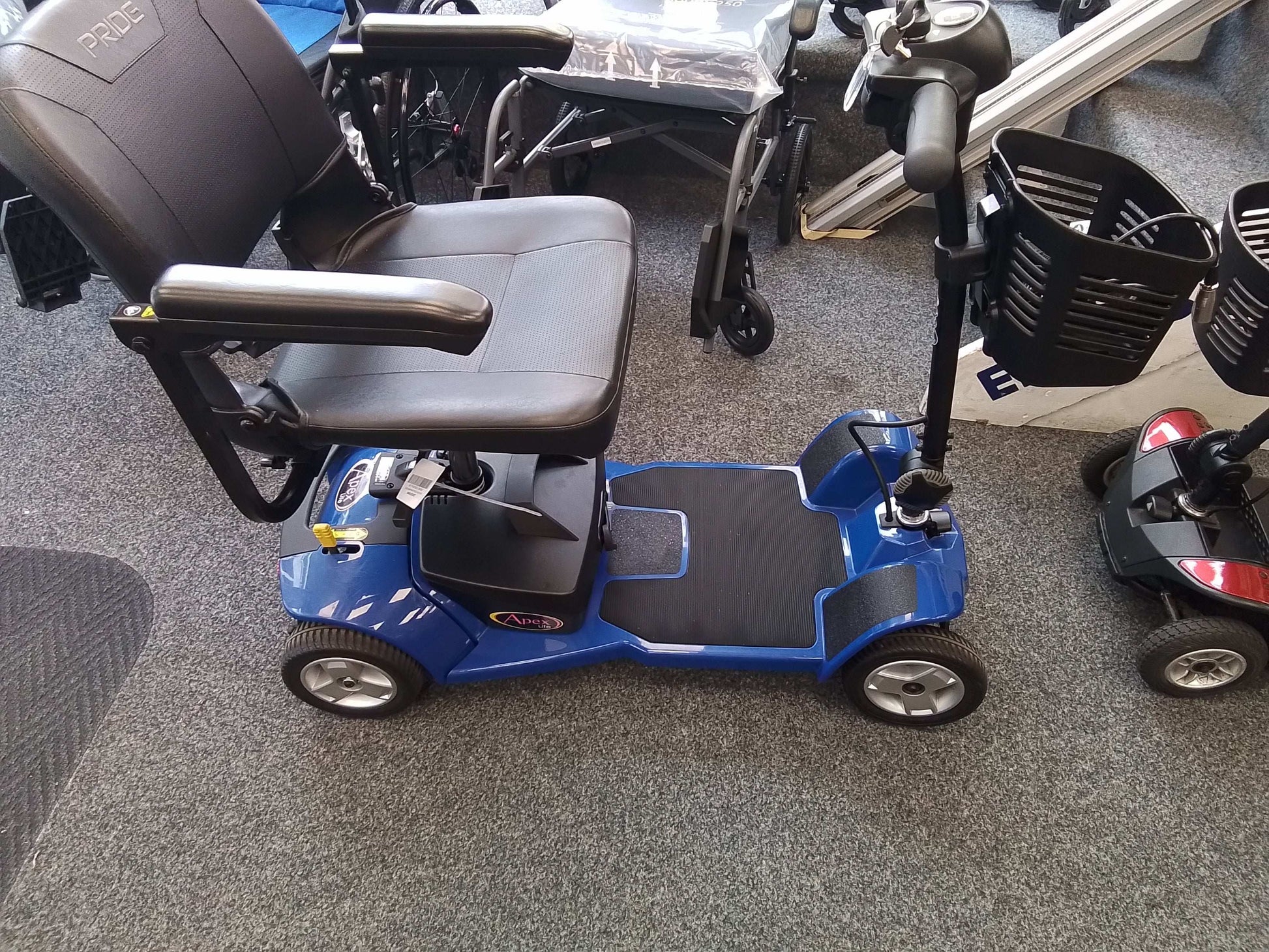 Pride Apex Lite - Blue | Bridlington - Eden Mobility