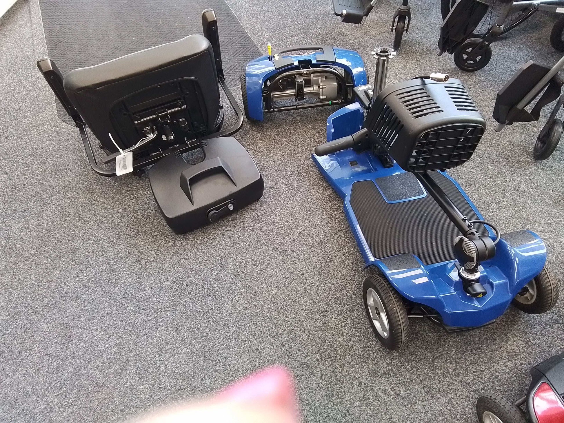 Pride Apex Lite - Blue | Bridlington - Eden Mobility