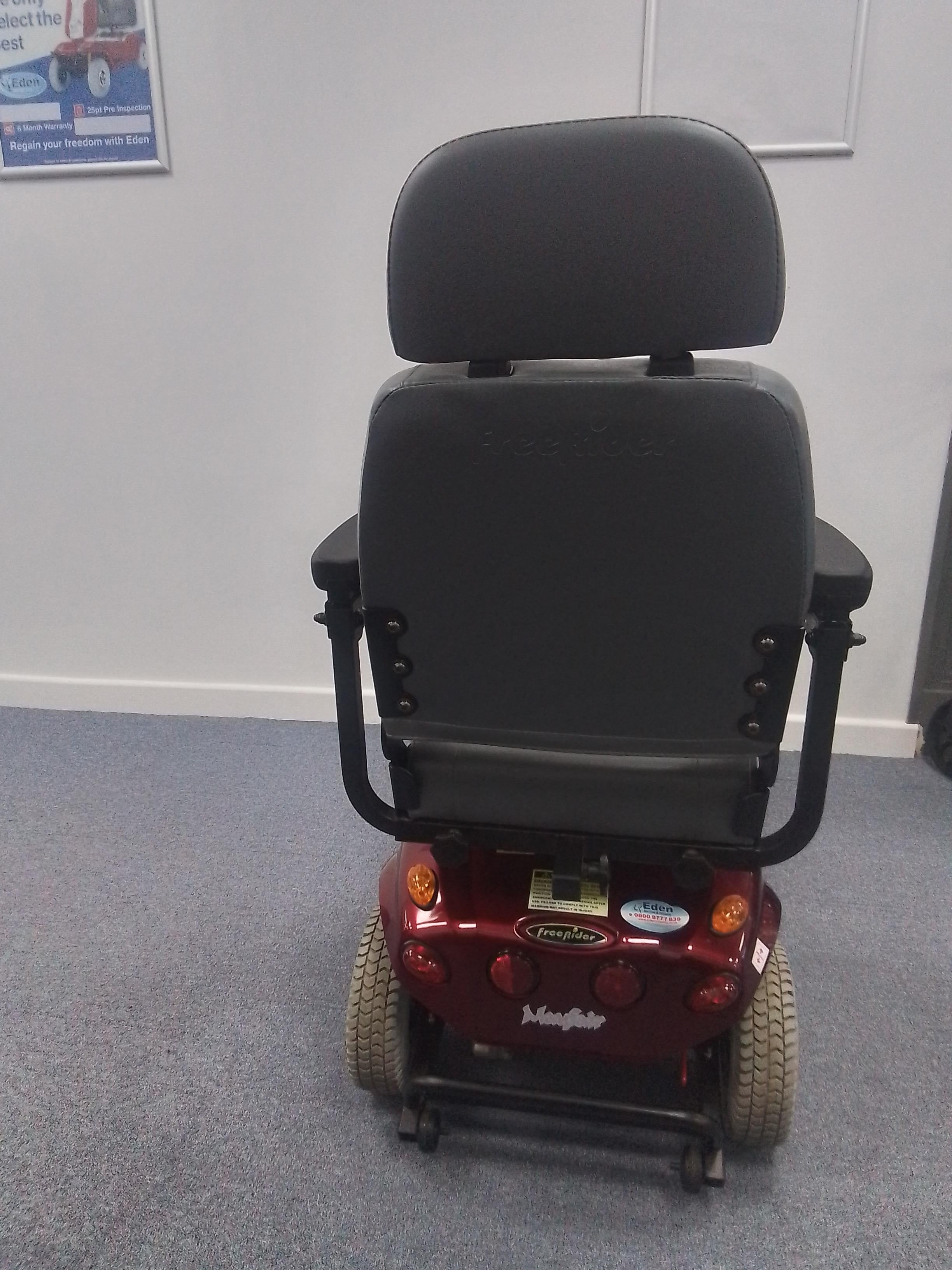 Freerider Mayfair - Red | Derby - Eden Mobility