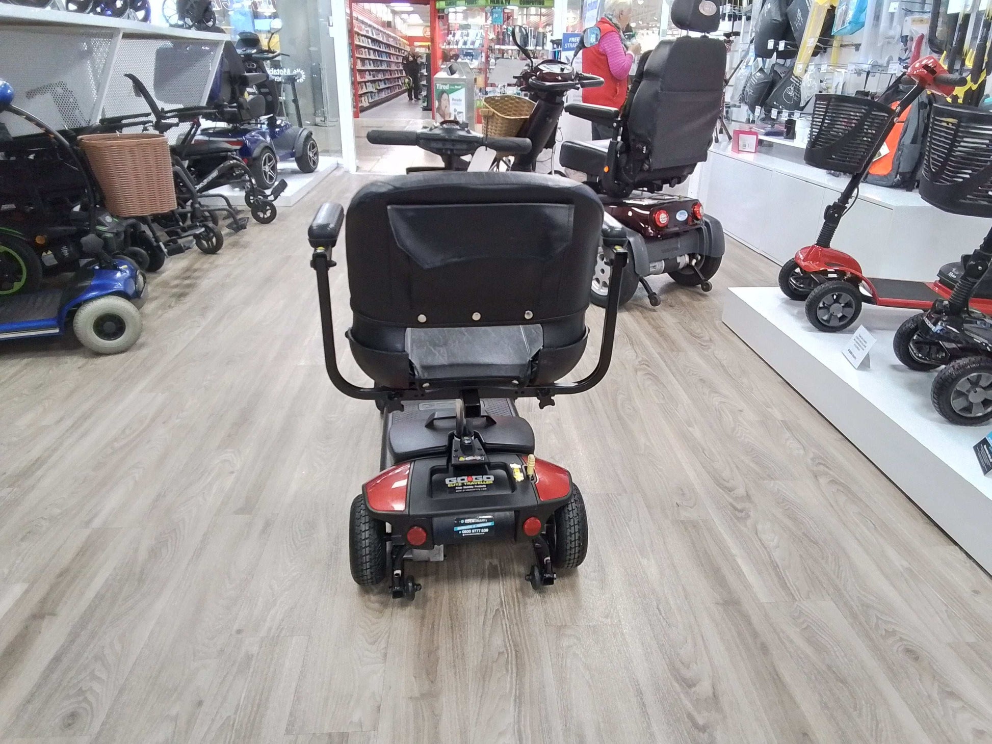 Pride Go Go Traveller - Red | Washington - Eden Mobility