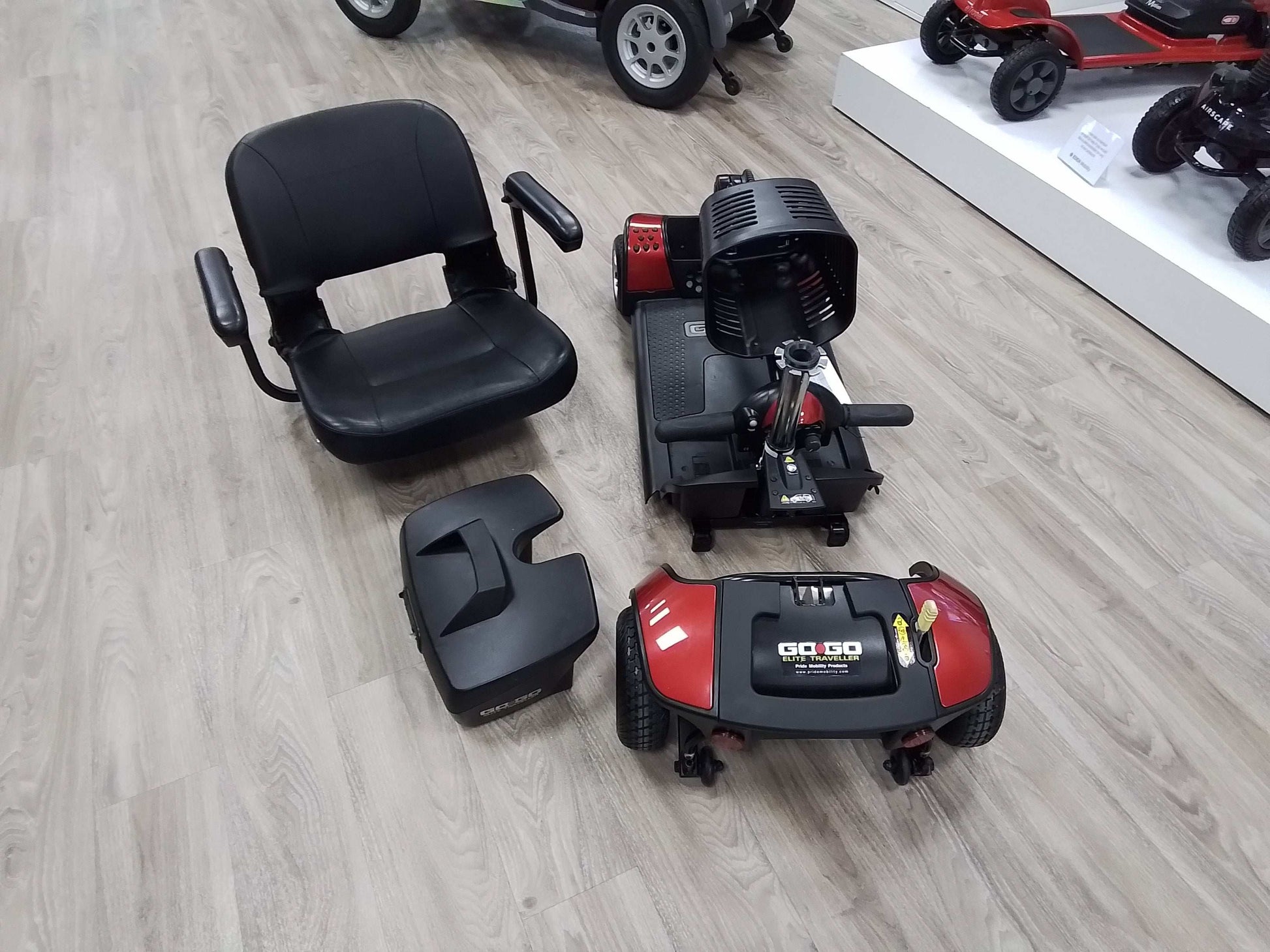 Pride Go Go Traveller - Red | Washington - Eden Mobility