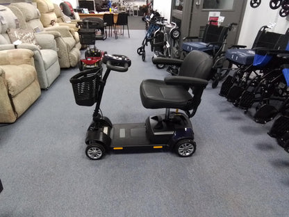 Side View Reconditioned Blue Scooter Derby (Pride)