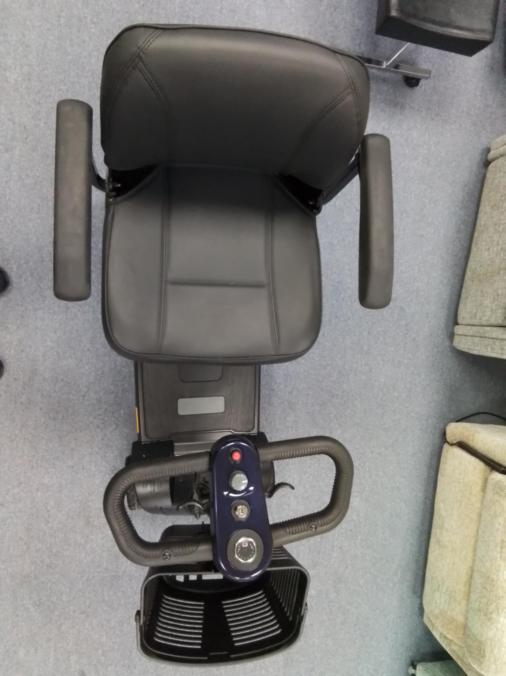 Top View Reconditioned Blue Scooter Derby (Pride)