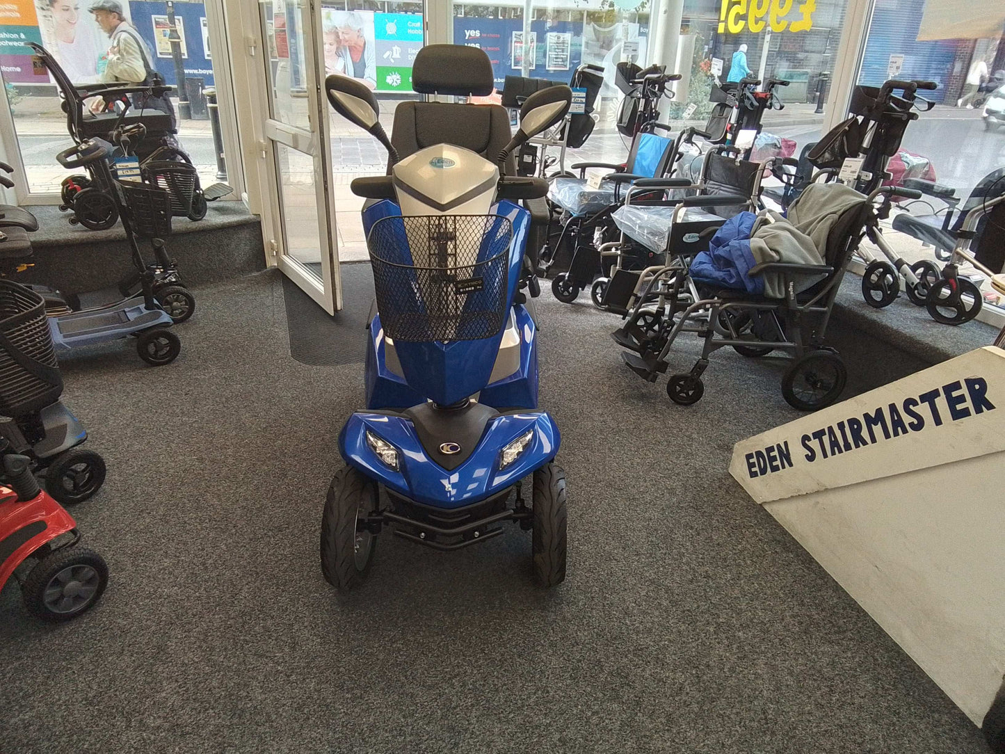 Kymco Maxer - Blue | Bridlington - Eden Mobility