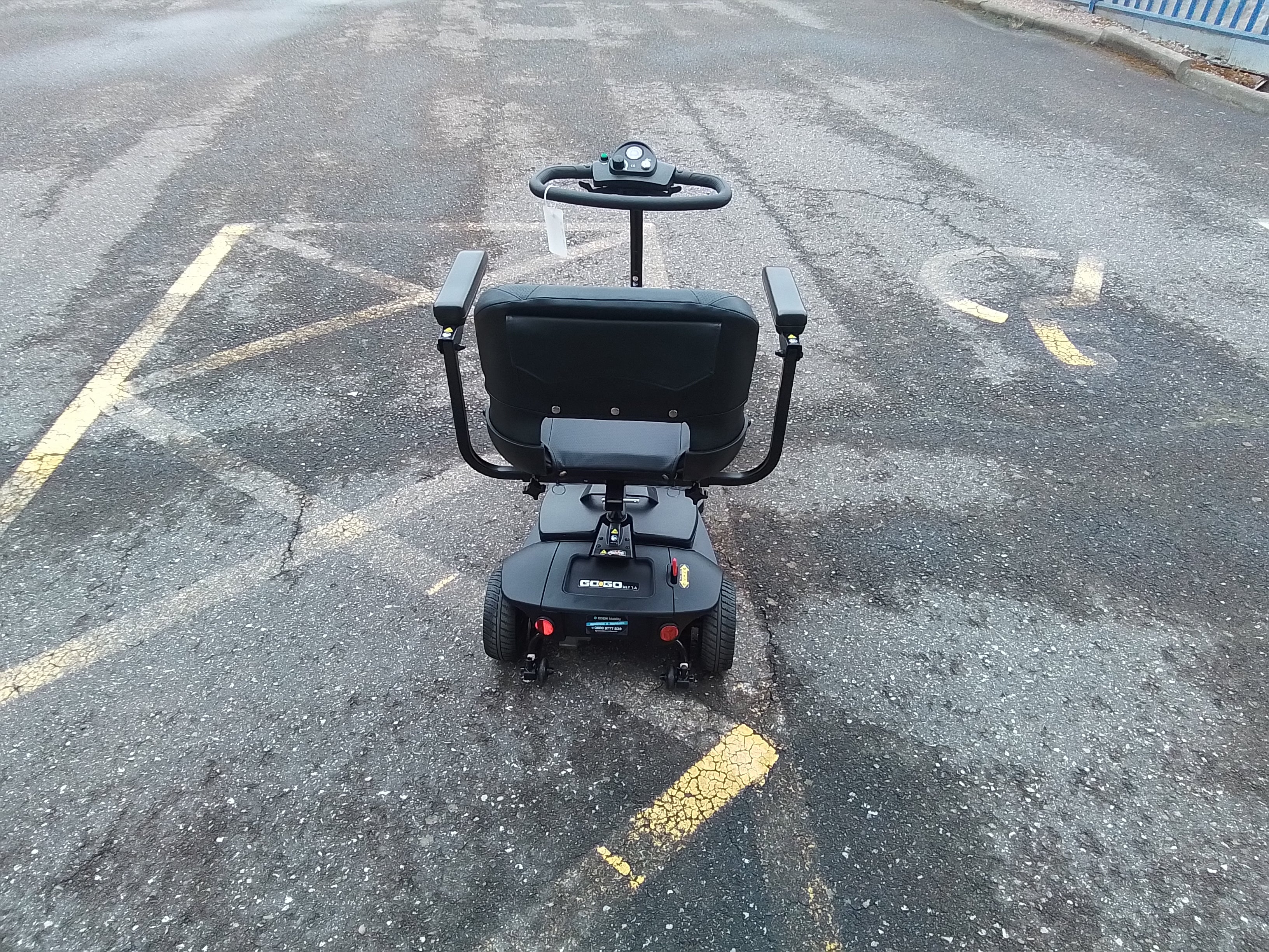 Pride Go Go Traveller in Black | Refurbished Mobility Scooter Barnsley