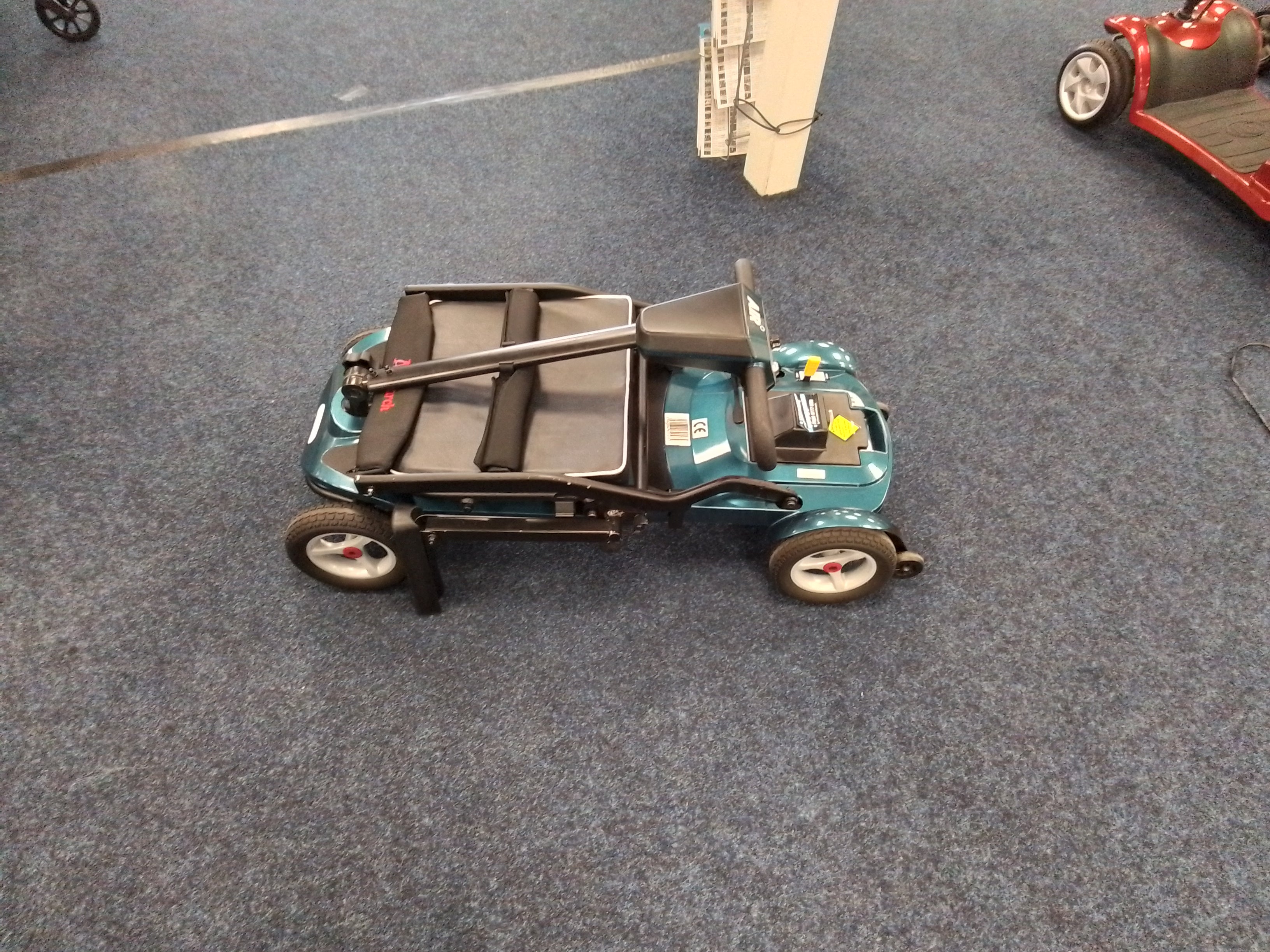 Monarch Air in Teal | Refurbished Mobility Scooter Barnsley