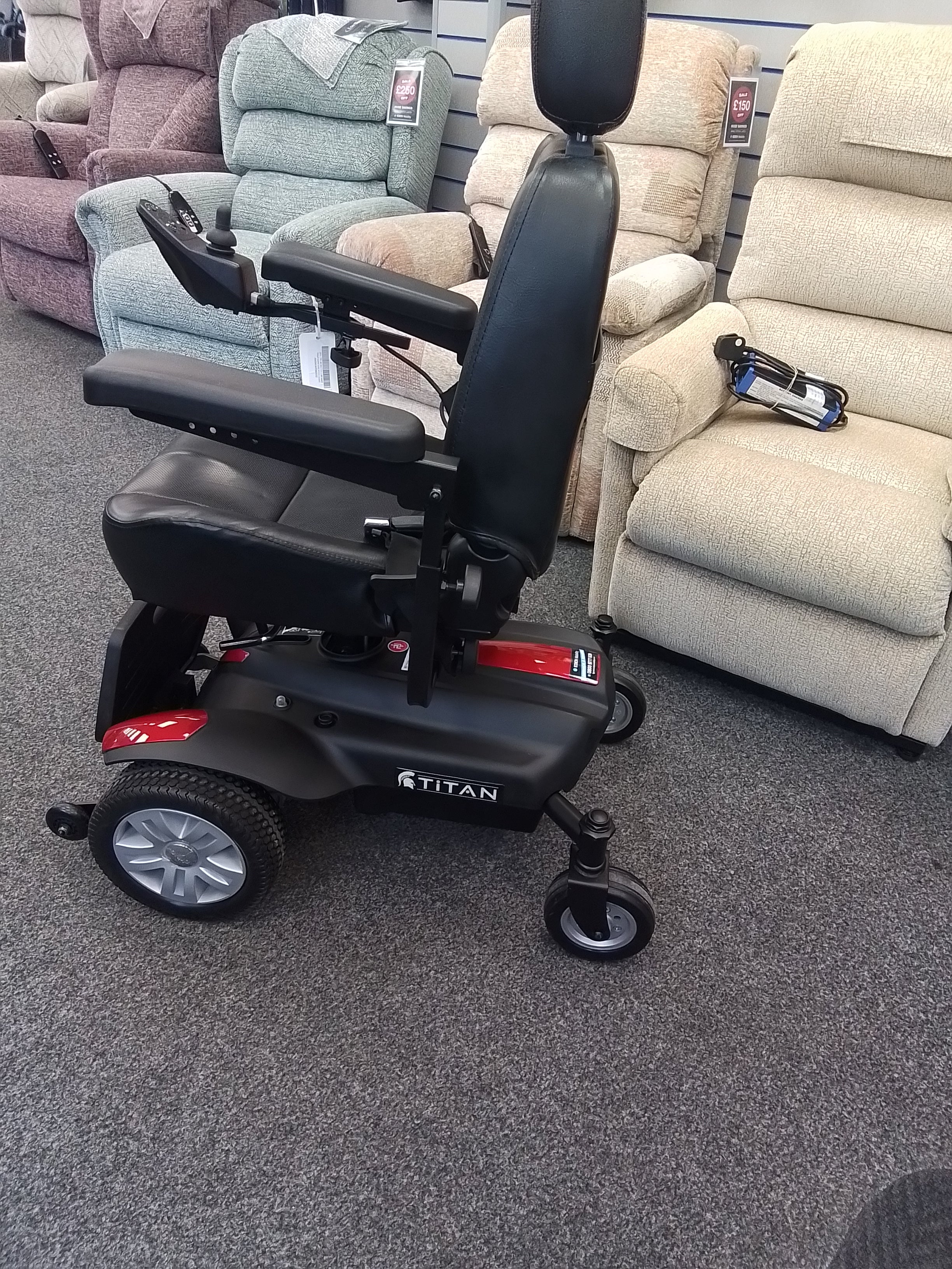 Drive Titan - Red | Bridlington - Eden Mobility