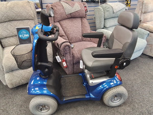 Roma Shoprider Cadiz in Blue | Refurbished Scooter Bridlington - Eden Mobility