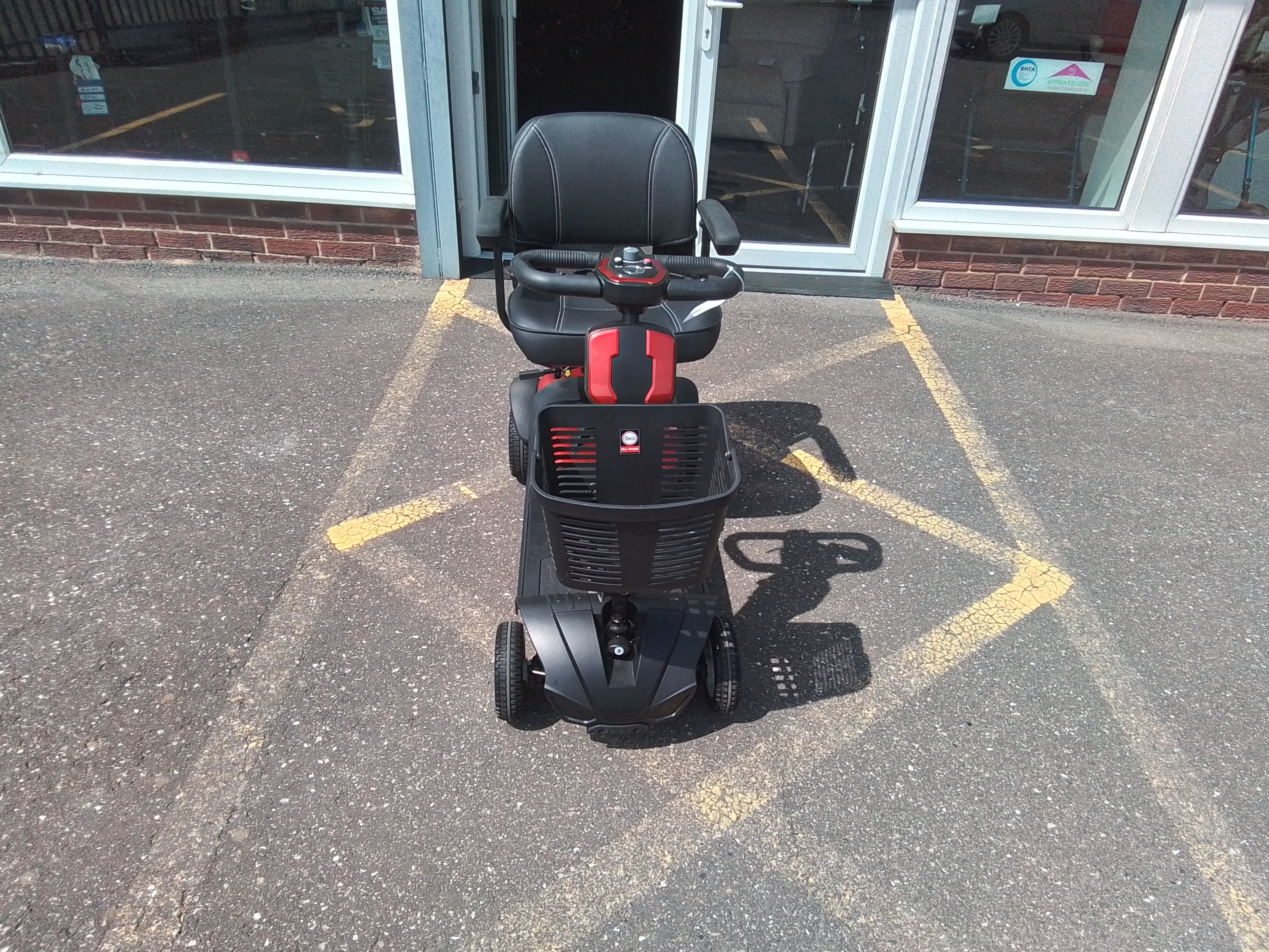 Ableworld Jolly World in Red | Refurbished Mobility Scooter Barnsley