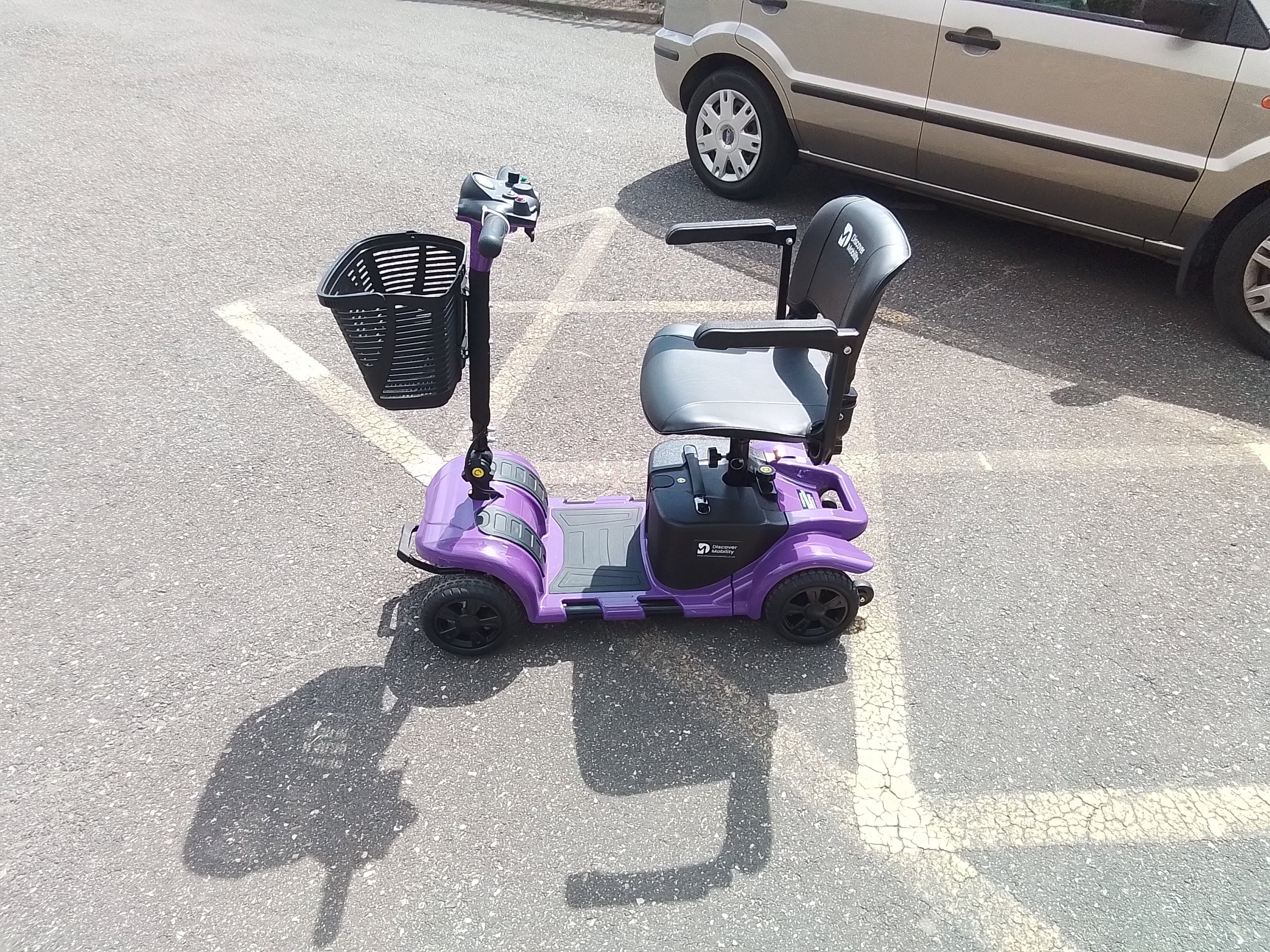 Discover Mobility Rider in Purple | Refurbished Mobility Scooter Barnsley