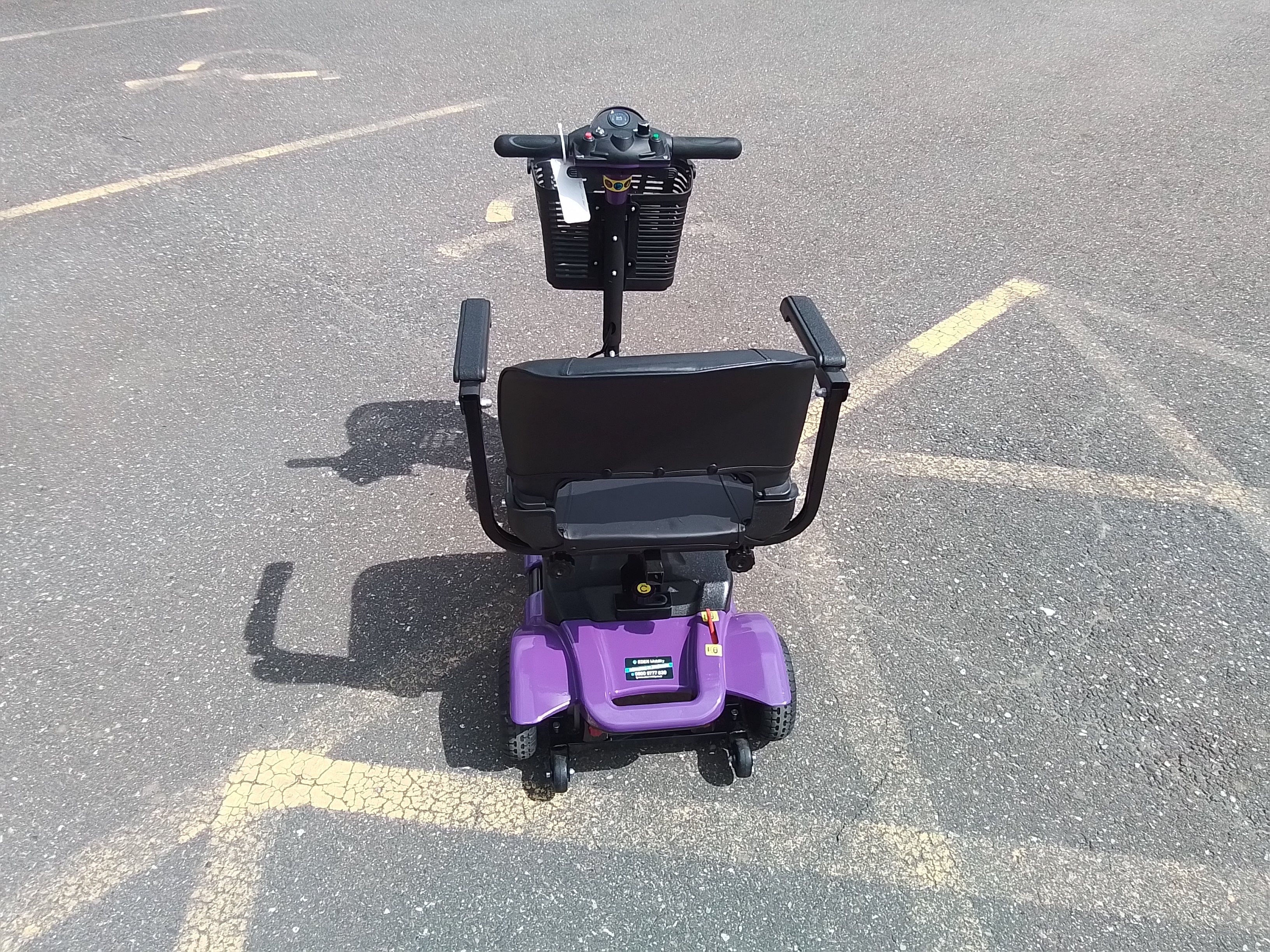 Discover Mobility Rider in Purple | Refurbished Mobility Scooter Barnsley
