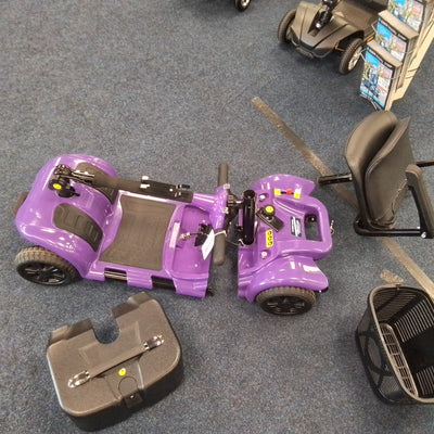 Discover Mobility Rider in Purple | Refurbished Mobility Scooter Barnsley