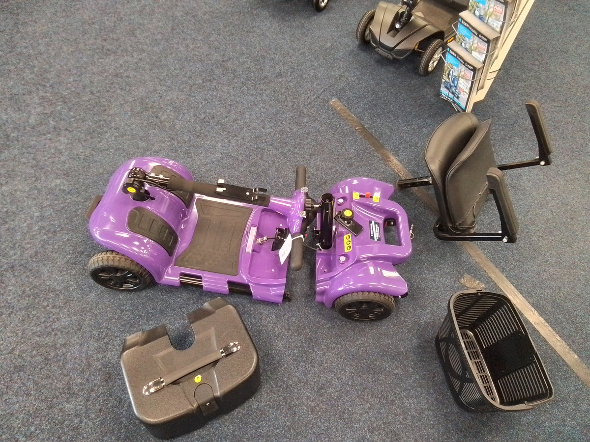 Discover Mobility Rider in Purple | Refurbished Mobility Scooter Barnsley