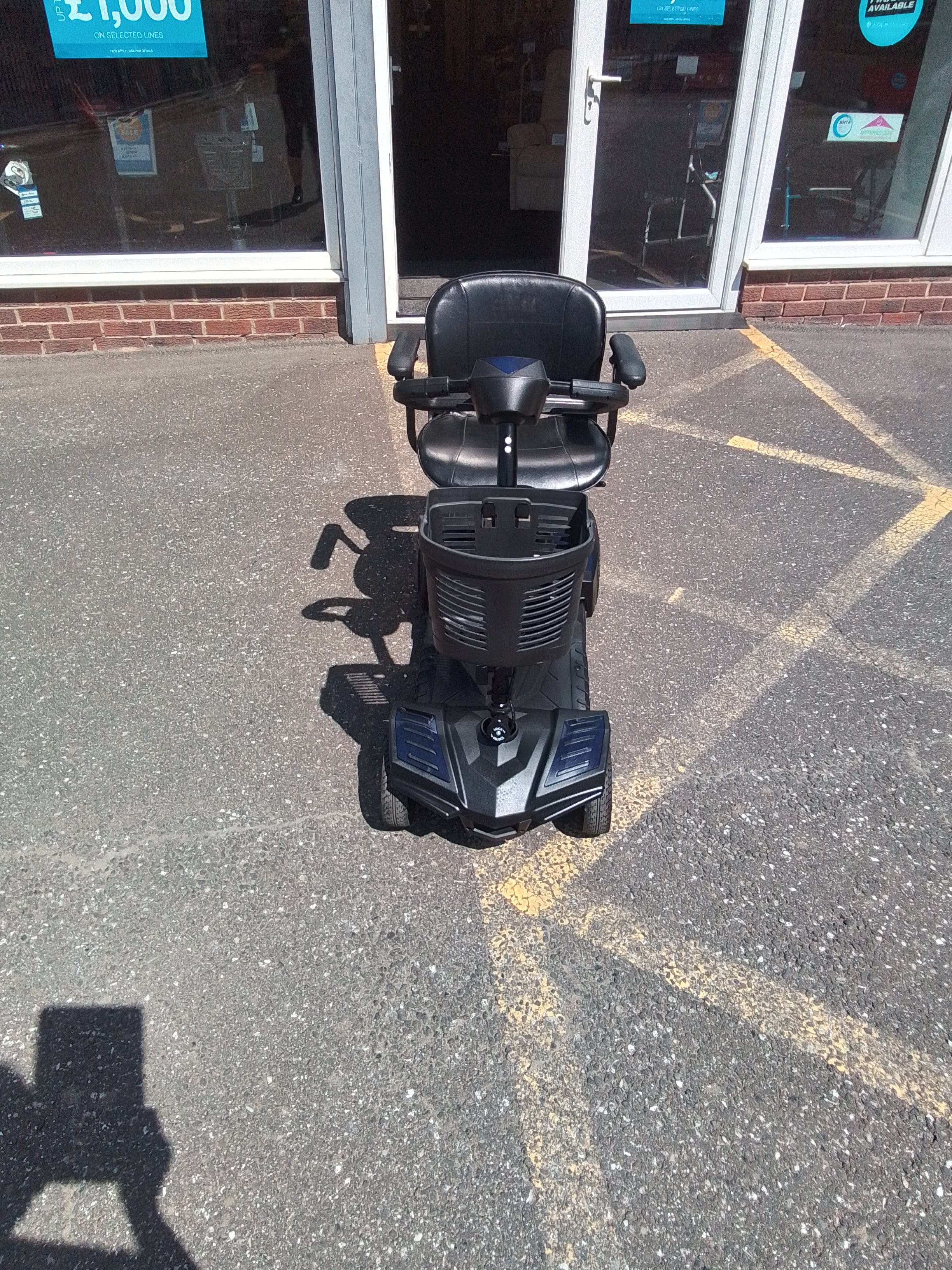Drive Style in Blue | Refurbished Mobility Scooter Barnsley