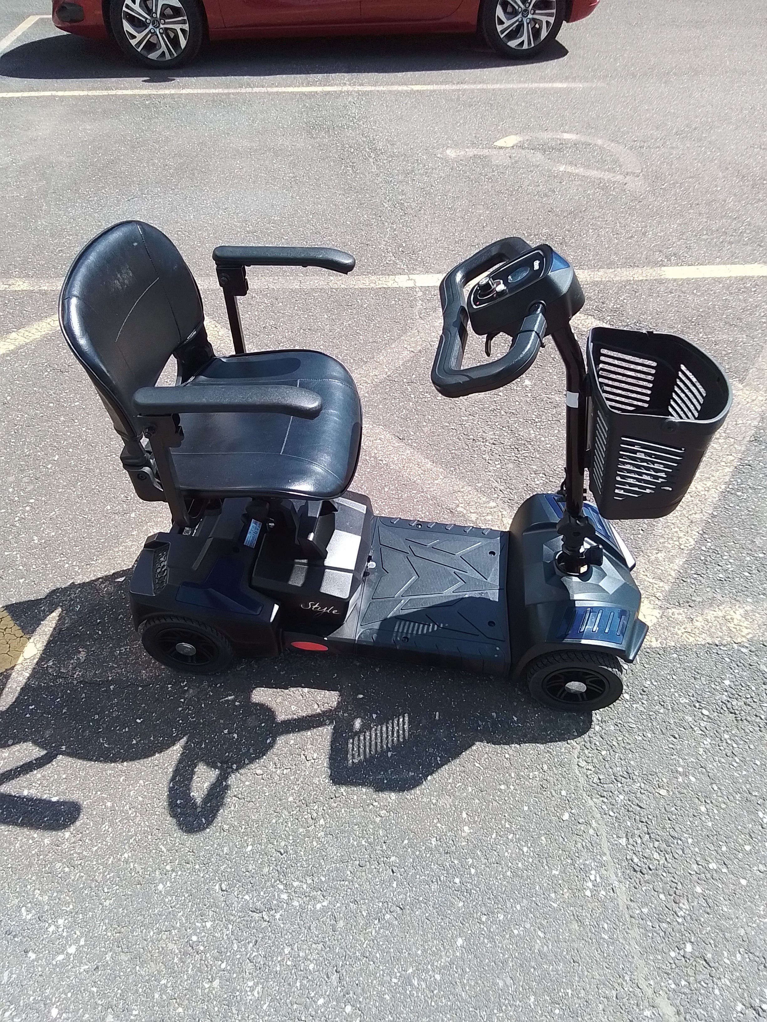 Drive Style in Blue | Refurbished Mobility Scooter Barnsley